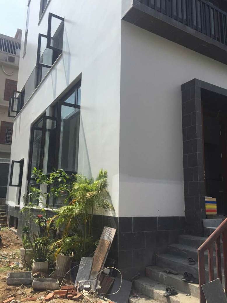 Mặt tiền - thi công nội thất biệt thự 