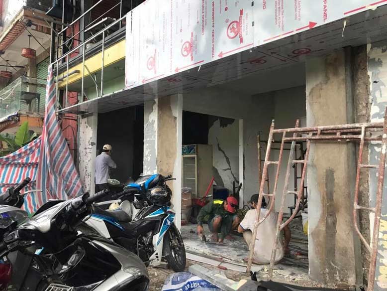 Thi công công trình thiết kế quán ăn hải sản sinh thái cô Tư Cà Mau