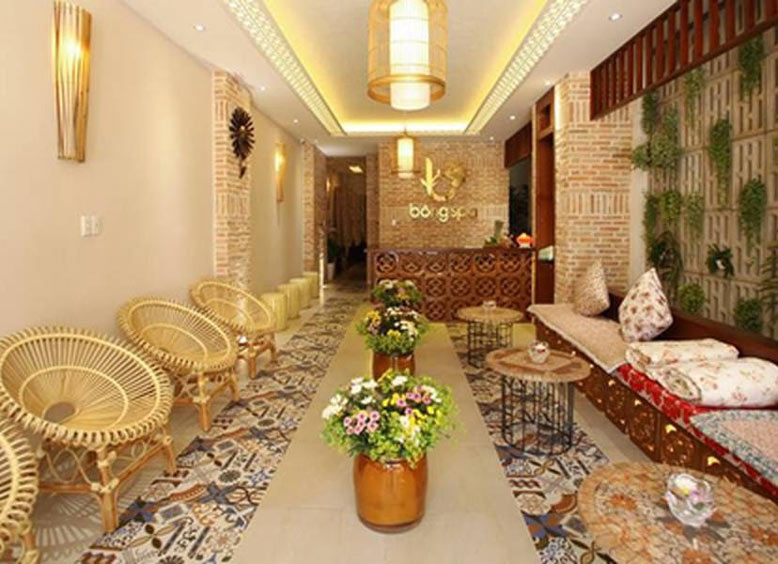 Thiết kế thi công nội thất spa mang phong cách cổ xưa