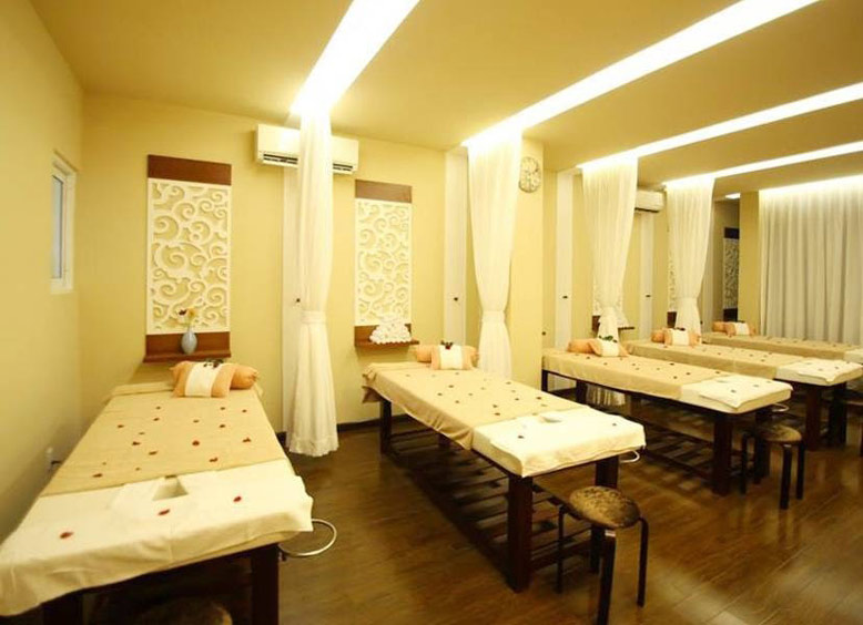 Thiết kế thi công nội thất spa tiện nghi, thư giãn cho khách hàng.