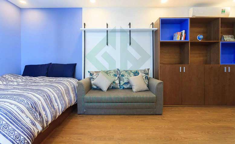 Thiết kế nội thất căn hộ 1 phòng ngủ hoàn hảo