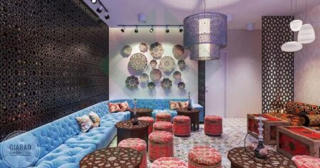 Thiết kế quầy bar quán cafe phong cách Ba Tư huyền bí tại quận 1