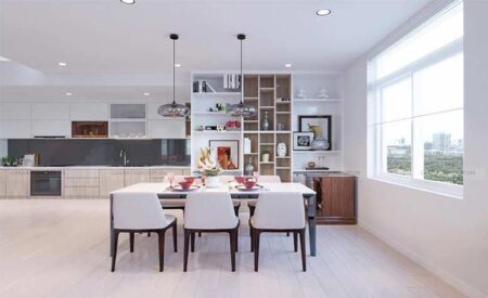 Nội thất căn hộ chung cư đẹp, hiện đại, thông minh tại Lữ Gia, quận 11