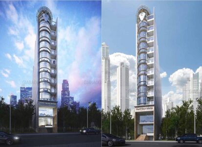 Thiết kế và thi công mẫu khách sạn hiện đại 10 tầng Tony Tran