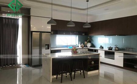 Thiết kế nội thất nhà liền kề đẹp, hiện đại tại khu Khang Điền, quận 9