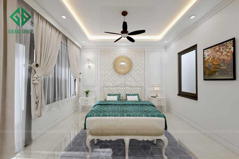 thiết kế nội thất nhà phố lavila dành cho phòng ngủ