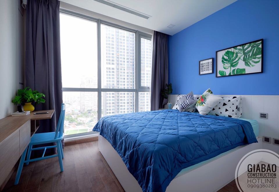 Thi công nội thất căn hộ chung cư cho phòng ngủ