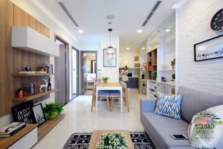 Thi công nội thất căn hộ chung cư hiện đại, thời thượng tại Vinhomes Central Park