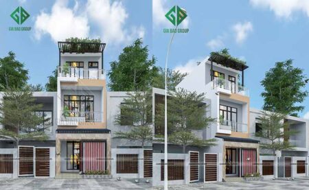 Thiết kế thi công nhà phố hiện đại cho gia đình chị Bích tại Gò Vấp