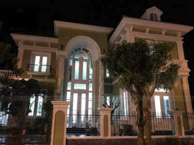 Thi công biệt thự bán cổ điển đồ sộ tại TP Nha Trang