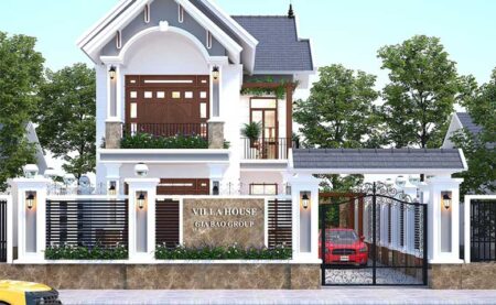 Ngắm biệt thự 1 trệt 1 lầu mái Thái hiện đại, thanh thoát tại Bình Thuận