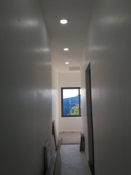 Thi công bên trong nhà phố 3 tầng hiện đại
