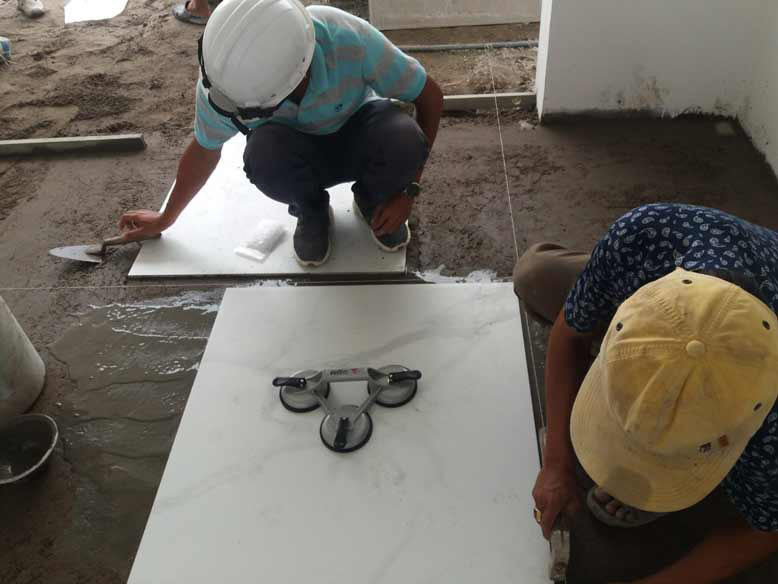 Đội ngũ thi công Gia Bảo đảm bảo thi công đúng tiến độ
