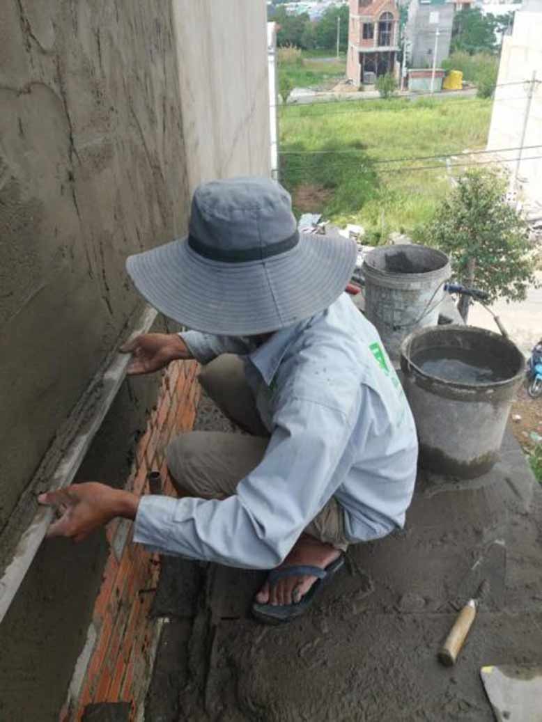 Cẩn thận và tỉ mỉ thi công nhà phố 3 tầng hiện đại 5x16m