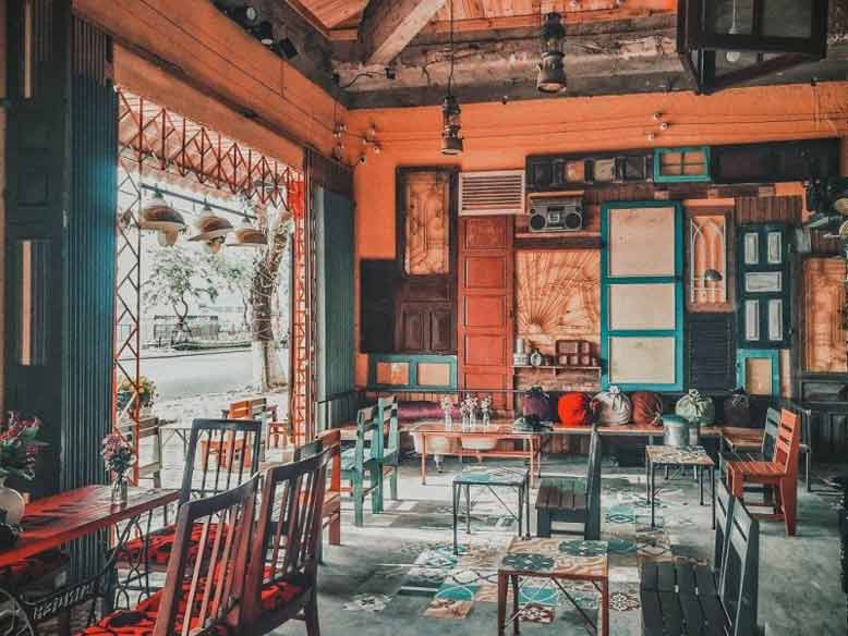 Thiết kế quán cafe phong cách vintage đầy sáng tạo và độc đáo
