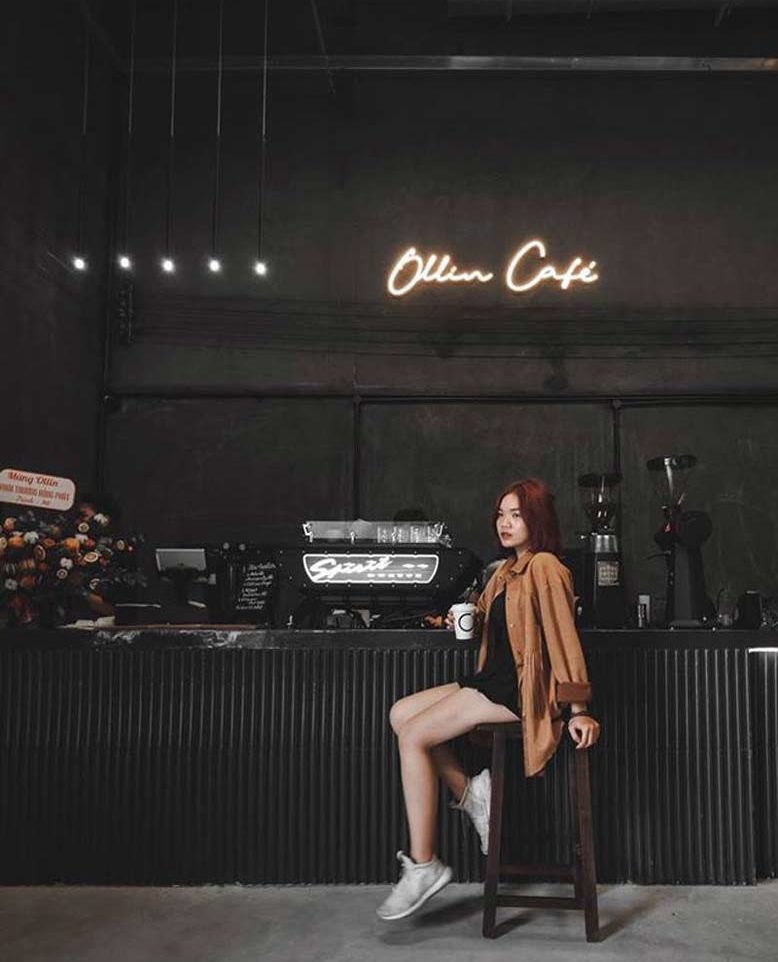 Một góc cafe Ollin đậm chất với thiết kế và thi công trọn gói