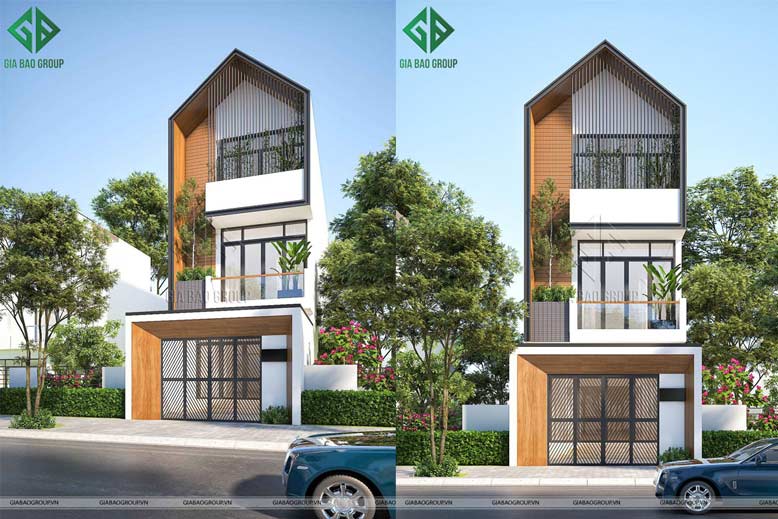 Tổng quan mẫu nhà phố 3 tầng đẹp