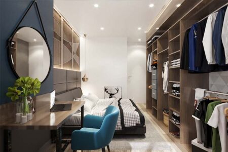 Thi công thiết kế nội thất căn hộ phong cách sang trọng, hiện đại – chị Hà, Quận 12