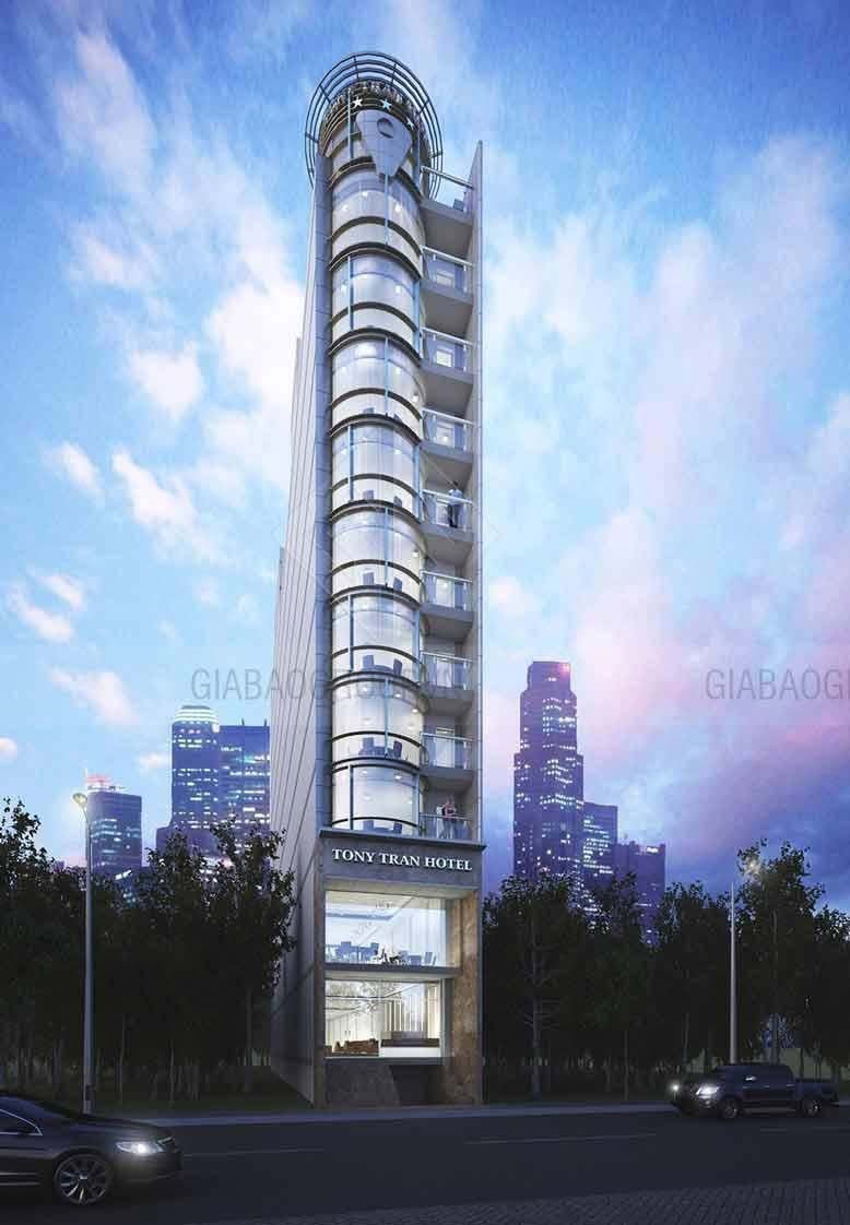 Thi công khách sạn hiện đại 10 tầng