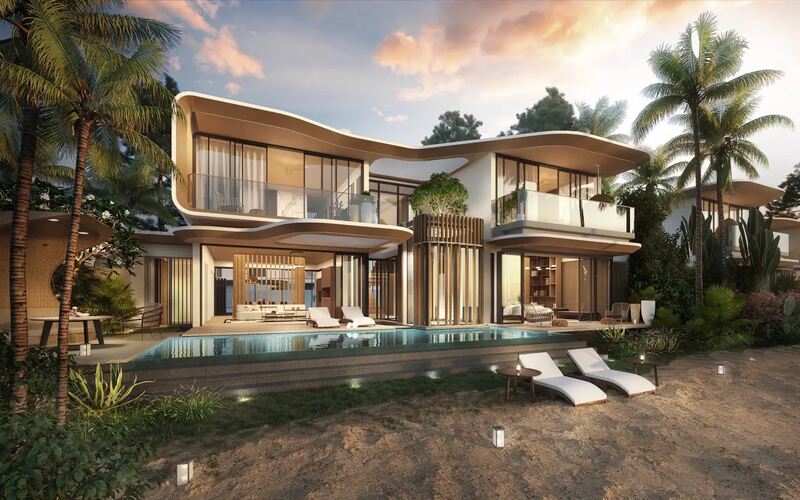Biệt thự view biển phong cách hiện đại đẳng cấp