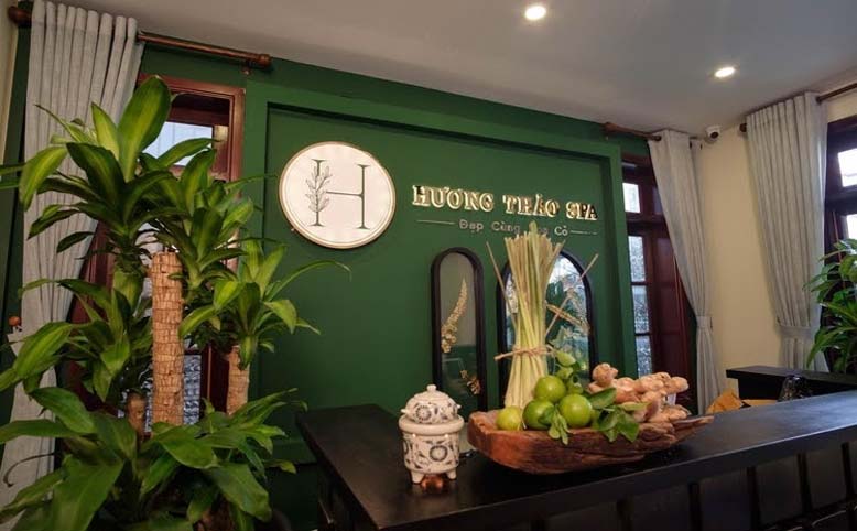 Nội thất spa Hương Thảo- chốn thư giãn xanh giữa lòng Sài Gòn