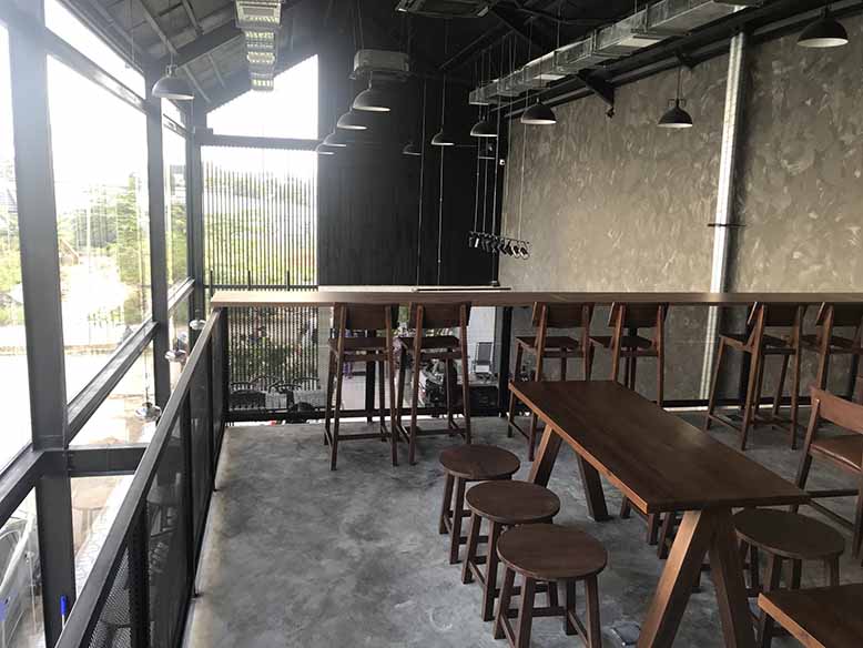 Thi công quán cafe Ours Coffee