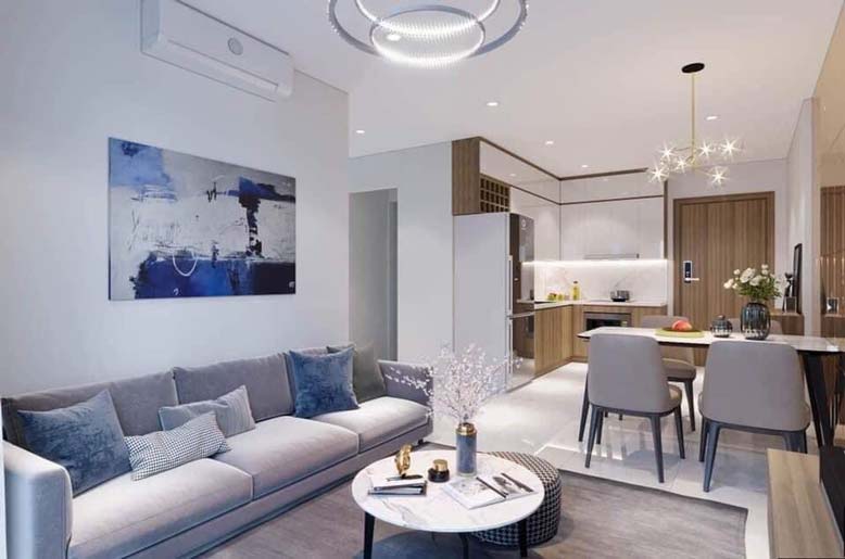Căn hộ Vinhome Quận 9 được phủ một màu sắc trang trọng và đẳng cấp.