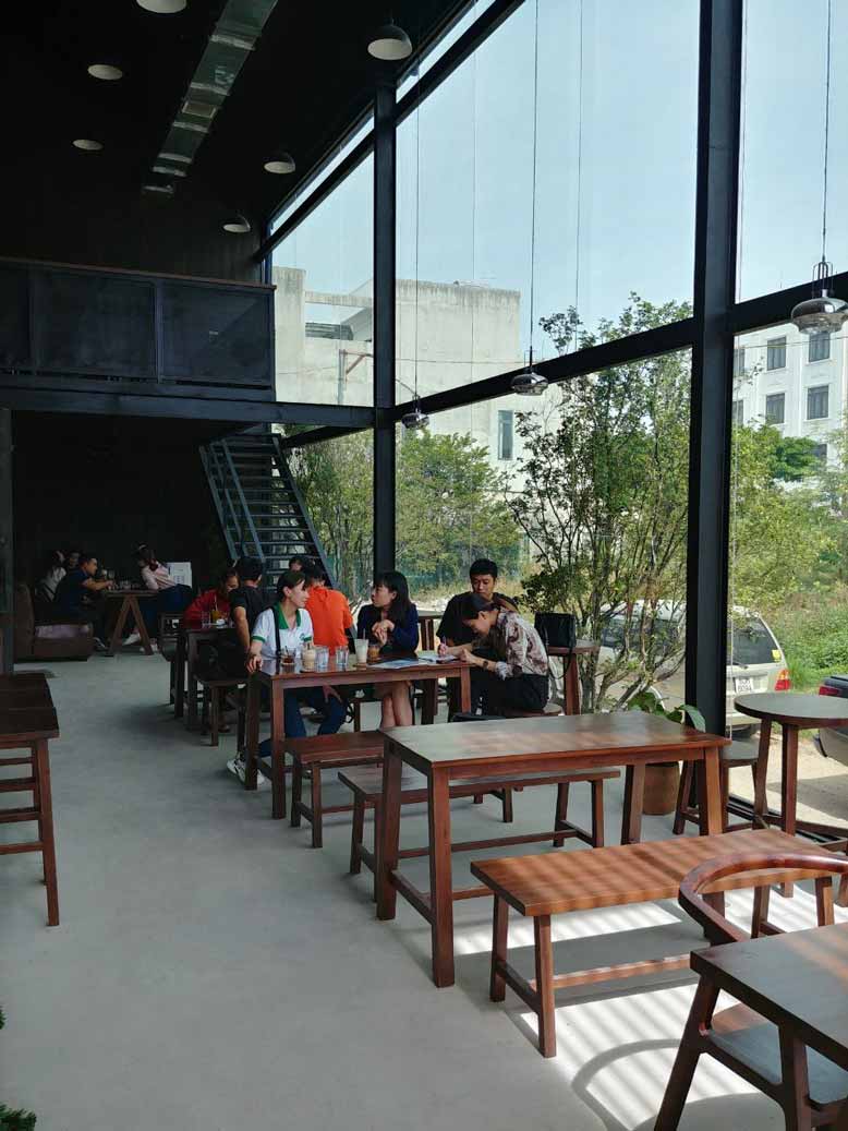Ảnh thực tế nội thất quán cafe đẹp