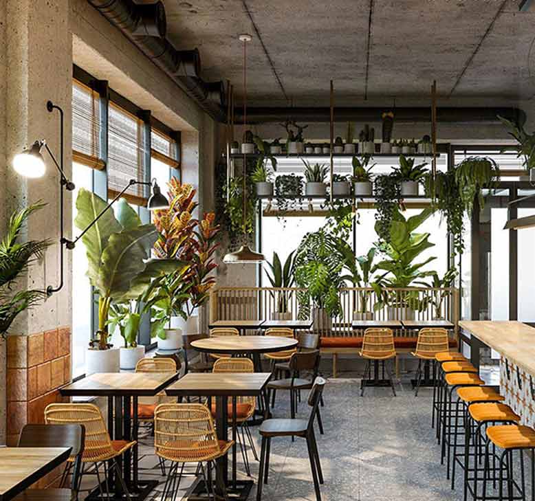 Những thiết kế quán cafe diện tích nhỏ lại càng phải coi trọng yếu tố chất lượng