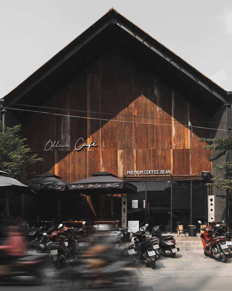 Thi công nội thất quán cafe Ollin Cafe