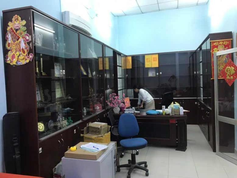 Không gian phòng làm việc của giám đốc trước khi thi công nội thất