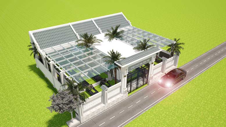 Chọn hướng đất cho công trình thiết kế mộ gia tộc