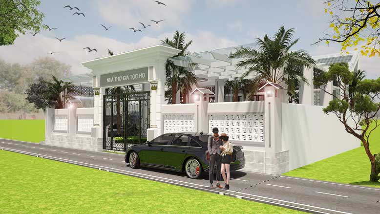 Công trình thiết kế mộ gia tộc