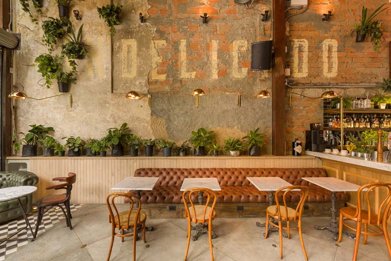 Phong cách quán cà phê rustic mang nét đẹp cổ xưa nhưng vẫn vô cùng tinh tế