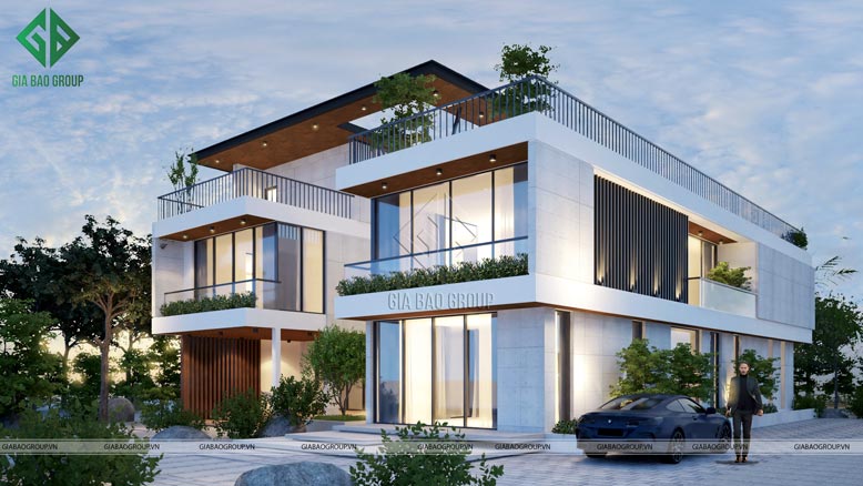 Sử dụng hình khối kiến trúc độc đáo và mới lạ