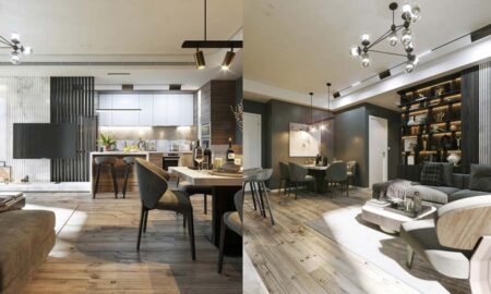 Thiết kế nội thất chung cư phong cách hiện đại- nhà chị Hằng, quận Tân Bình