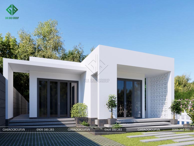 Sử dụng kính cường lực cho toàn bộ không gian trong nhà