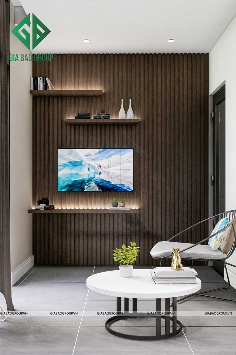 Bố trí không gian ấm áp và gần gũi
