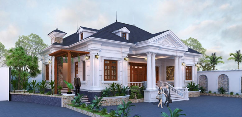 Phong cách tân cổ điển đem lại vẻ đẹp quyến rũ, sang trọng