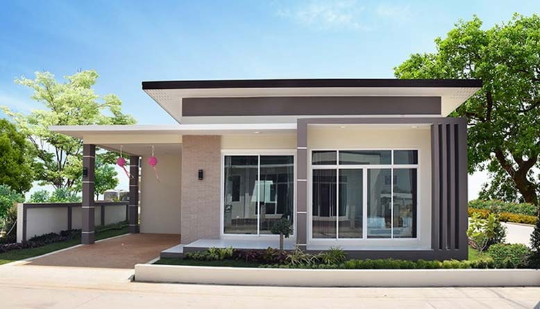 Thiết kế nhà mái bằng