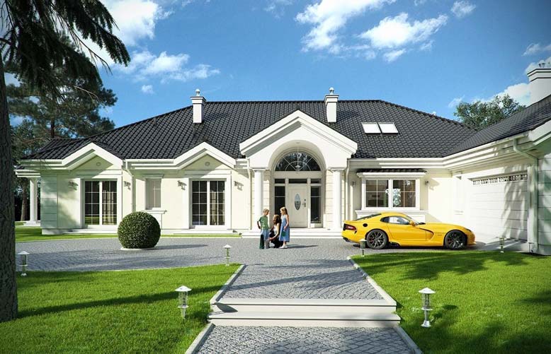 Nhà vườn 1 tầng được gia chủ ở nông thôn lẫn thành thị đều yêu thích