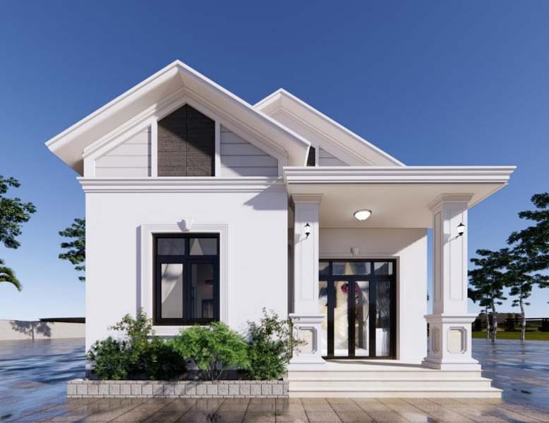 Nhà 1 tầng mái thái đẹp