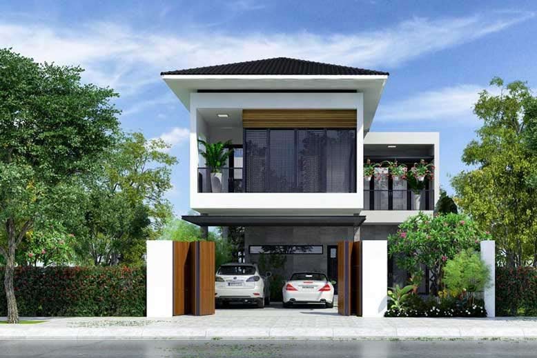 Địa điểm thích hợp xây dựng nhà 2 tầng