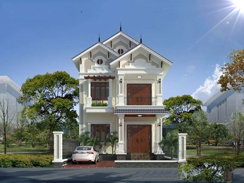Mái thái làm tôn lên sự sang trọng cho căn nhà