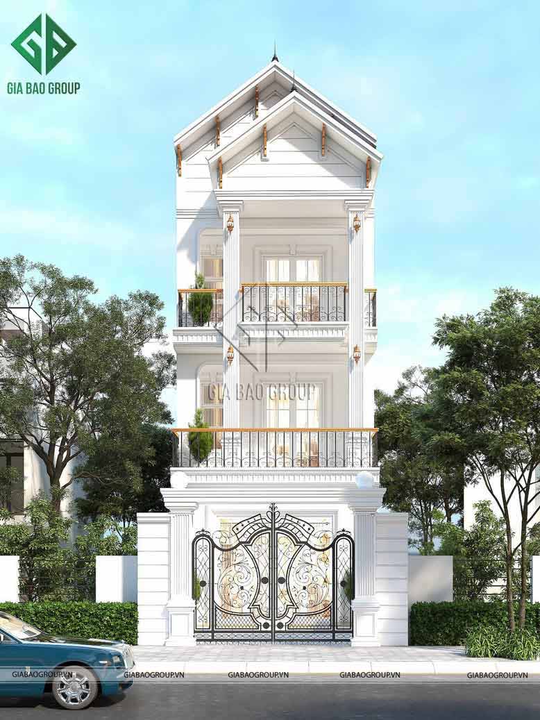 Thiết kế nhà ống 3 tầng đẹp mắt
