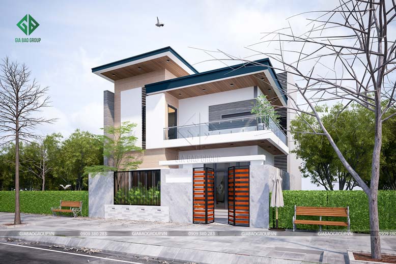 Thiết kế kiến trúc đơn giản, đẹp mắt