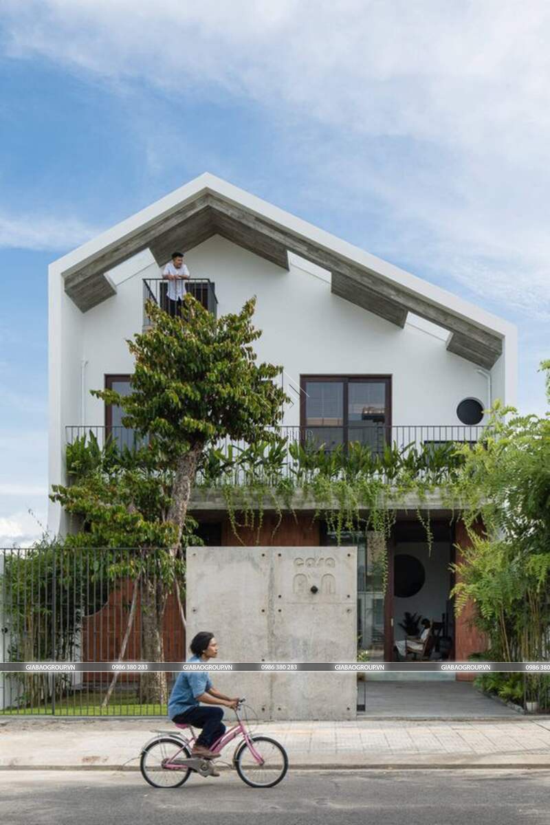 Phong cách hiện đại cho nhà 2 tầng