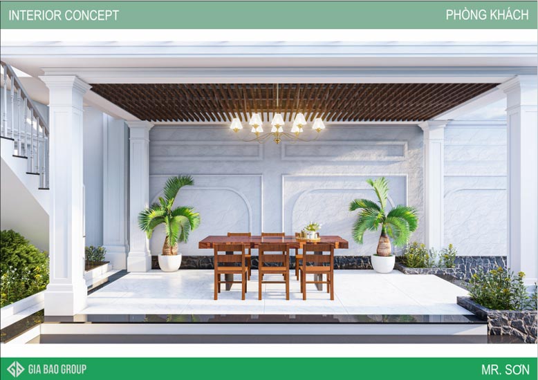 Thiết kế phòng khách 2