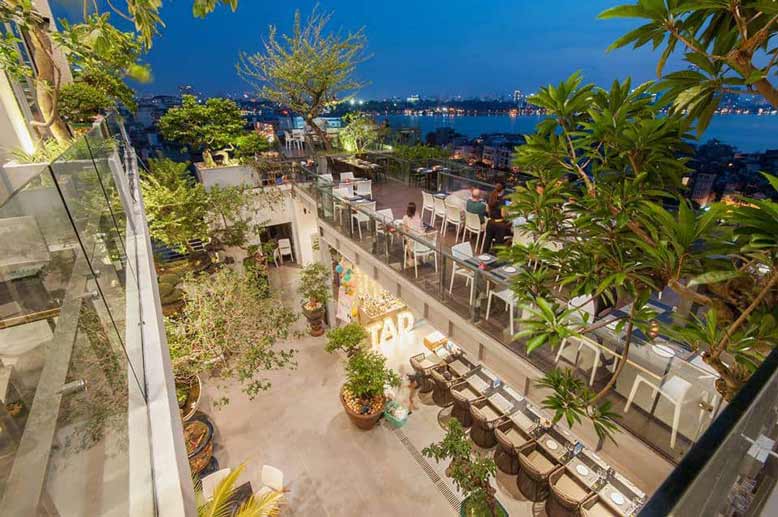 Mẫu quán cafe ngoài trời đẹp