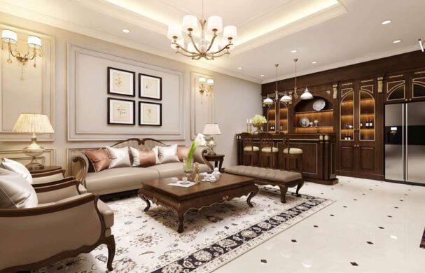 Nội thất đắt tiền, sang trọng